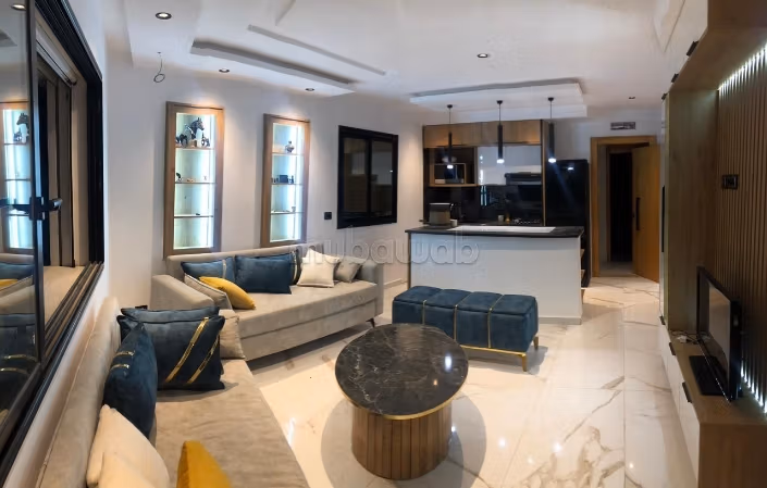 Appartements à louer à Hammamet Nord. Surface totale 92 m². Places de stationnement et terrasse