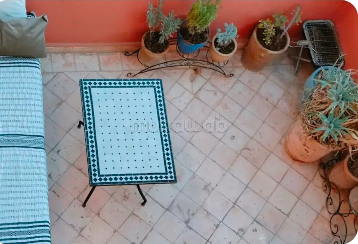 Magnífico piso en venta en Mhamid. 1 dormitorio. Mobiliario
