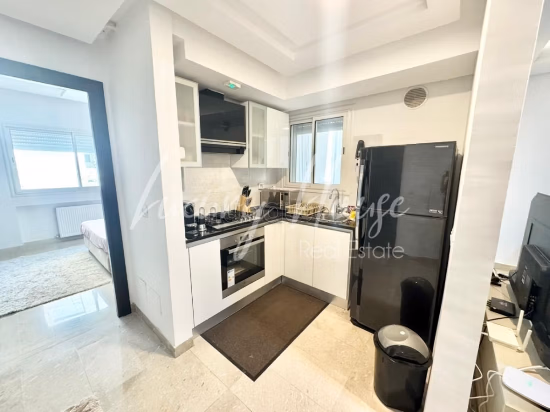 Appartement S1 Meublé aux Jardins de Carthage