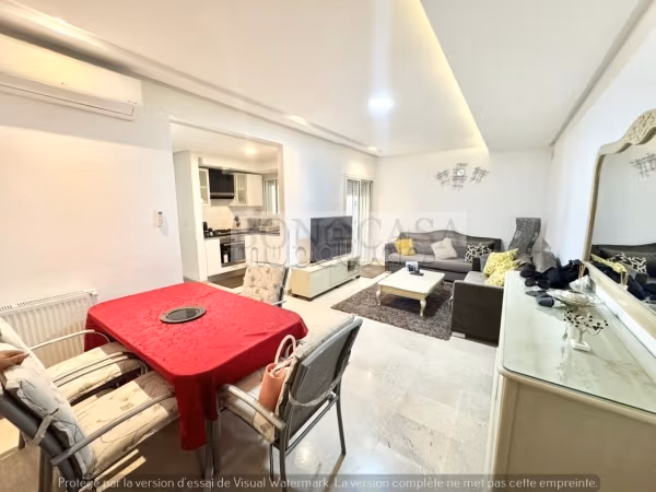 Rent this apartment in Les Jardins de Carthage. 1 room. Furnishings