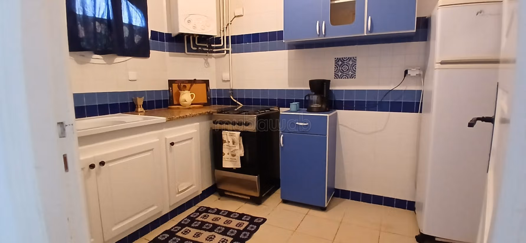 Rent an apartment in Yasmine Hammamet. 1 Living area. Well decorated