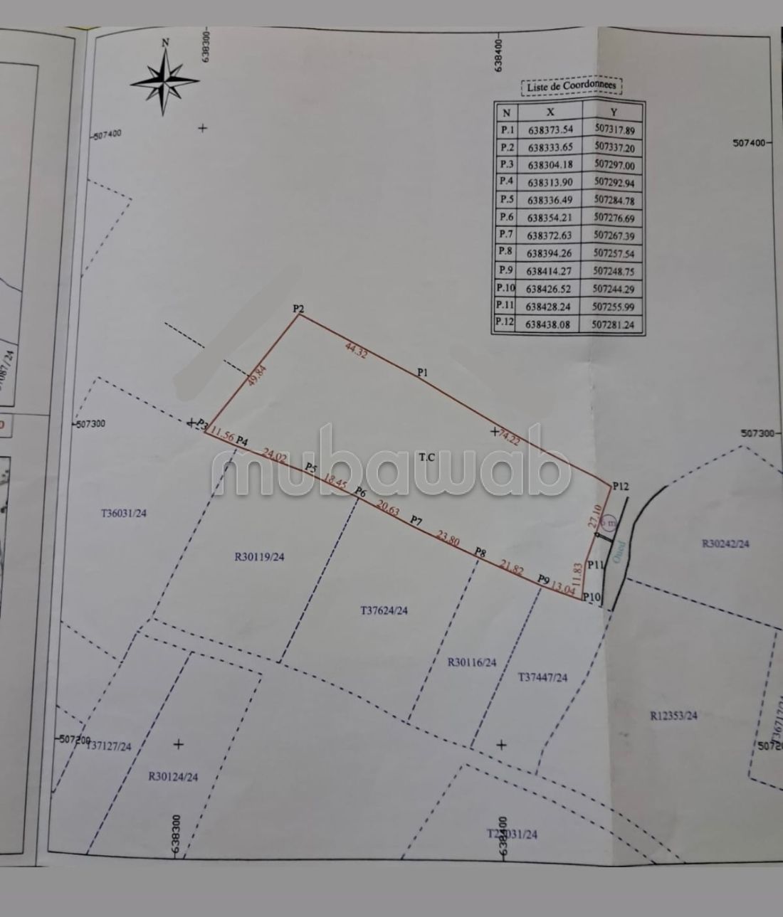 Bouwgrond/terrain Al Hoceïma