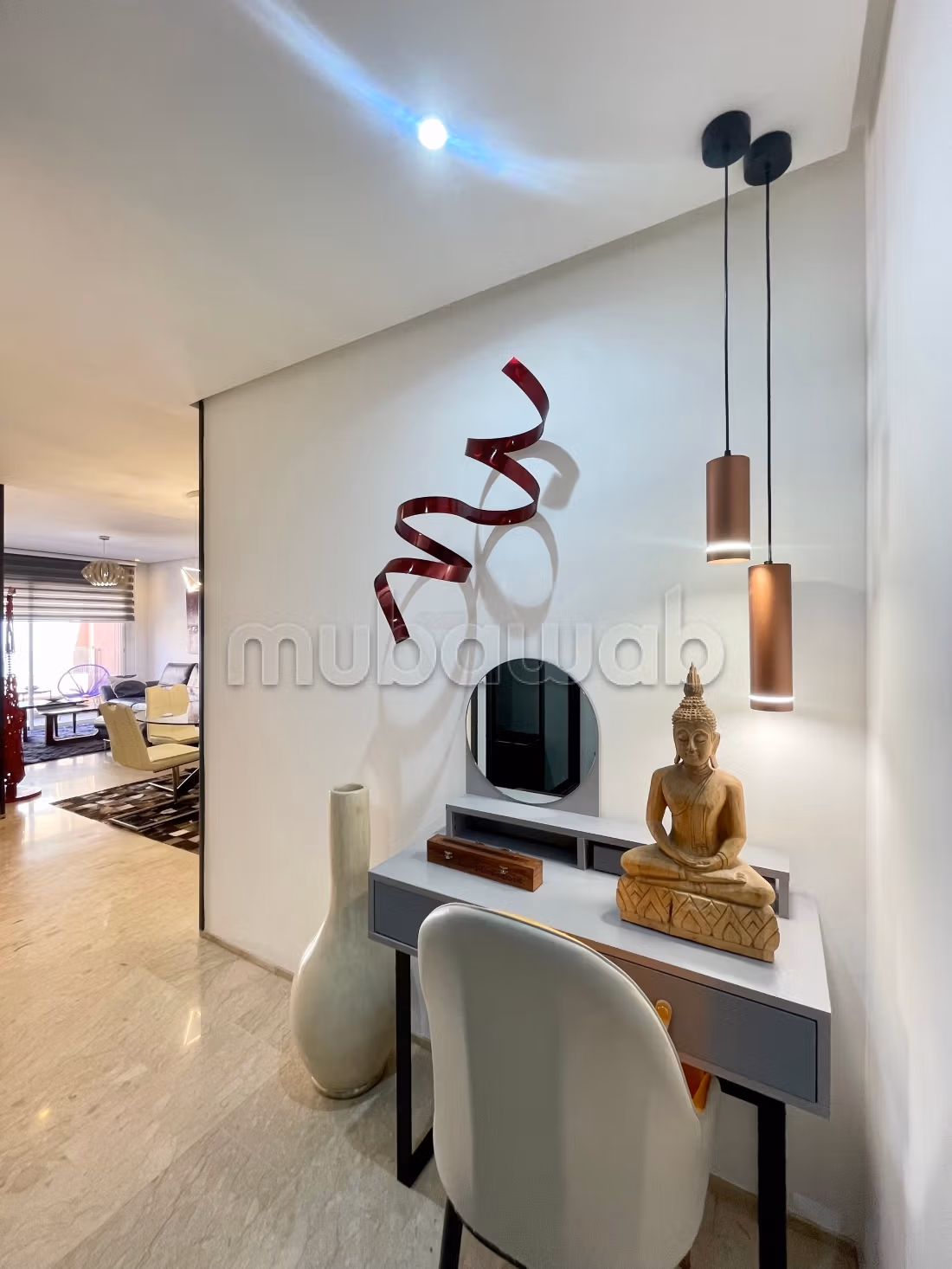 Vend appartement à Hivernage. Superficie 64 m². Meublé — 5