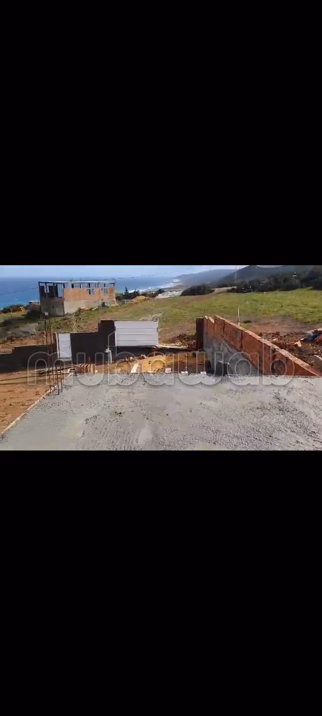 Terrain vue sur mer 
bizerte kef abbed