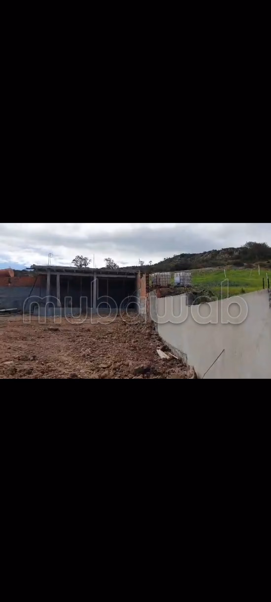 Terrain vue sur mer 
bizerte kef abbed
