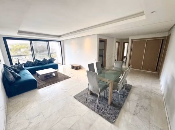 Very nice apartment for rent in Sidi Belyout. Area of 84 m². Well decorated
