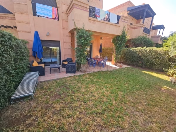Sale of a lovely apartment in Route de Fez. Total area 165 m². Fully furnished