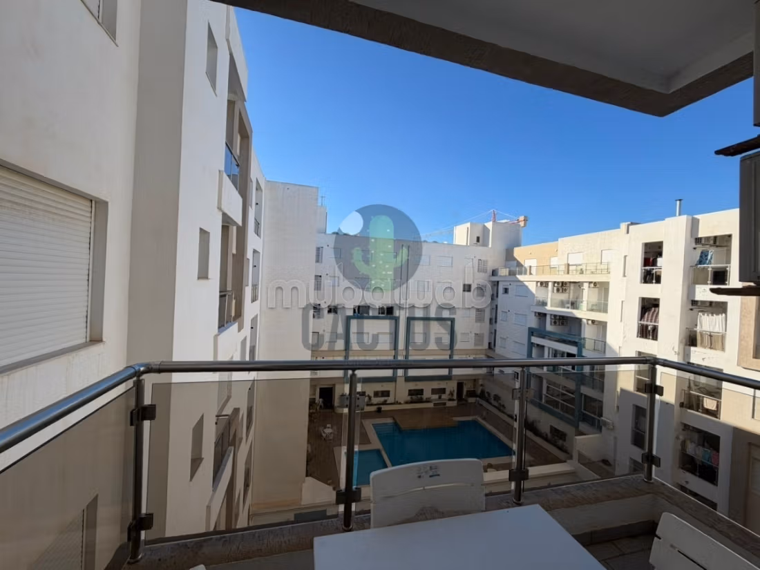 Sale of a lovely apartment in Cité El Wafa. Small area 102 m². With Lift, Balcony
