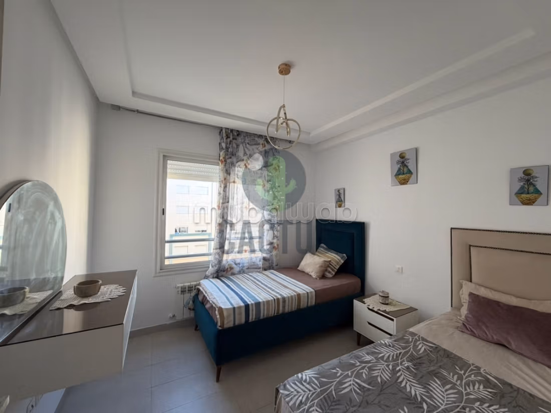 Sale of a lovely apartment in Cité El Wafa. Small area 102 m². With Lift, Balcony