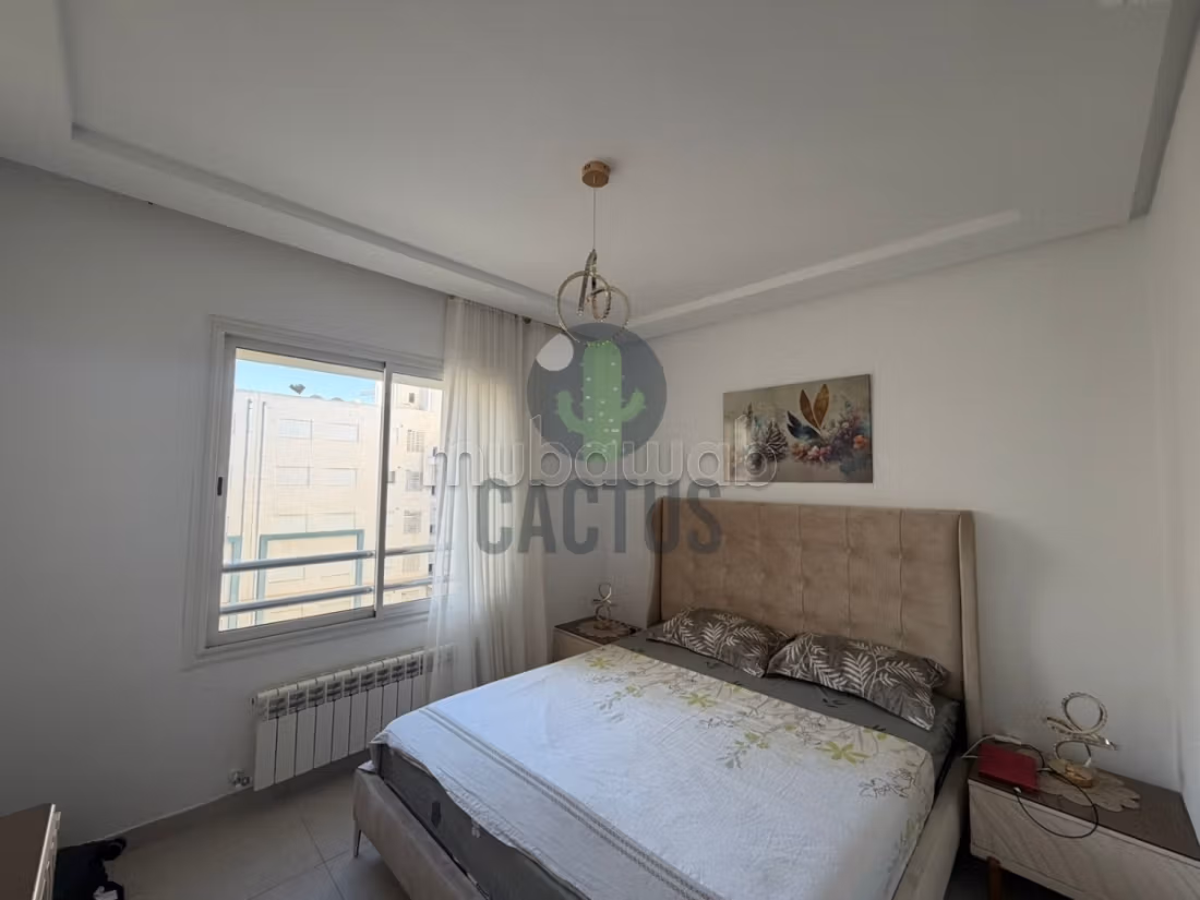 Sale of a lovely apartment in Cité El Wafa. Small area 102 m². With Lift, Balcony