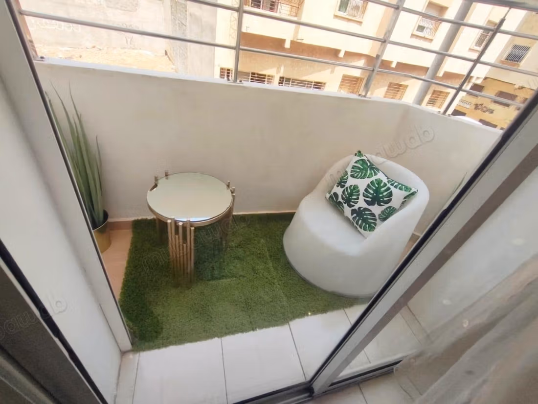 Studio meublé 45m² Hay Hassani 
4500 Dh