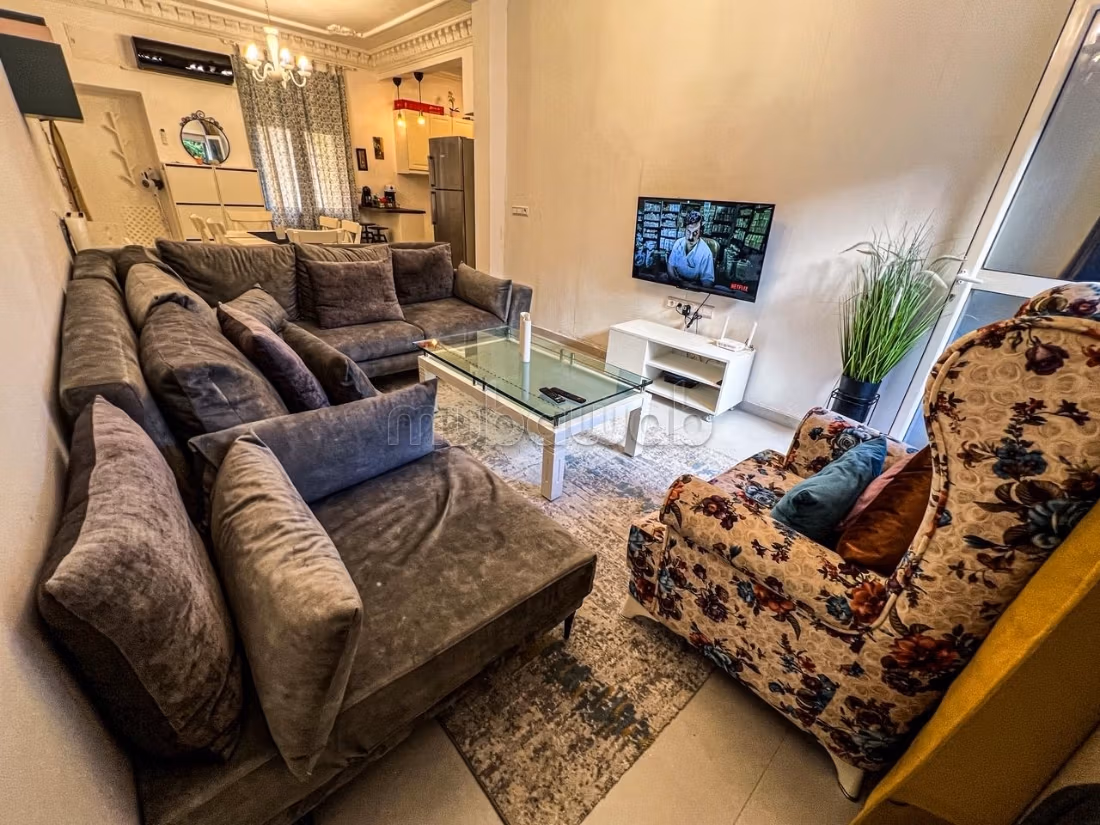 Affitto di uno splendido appartamento a Hassan Centre Ville. Superficie 55 m². Ammobiliato