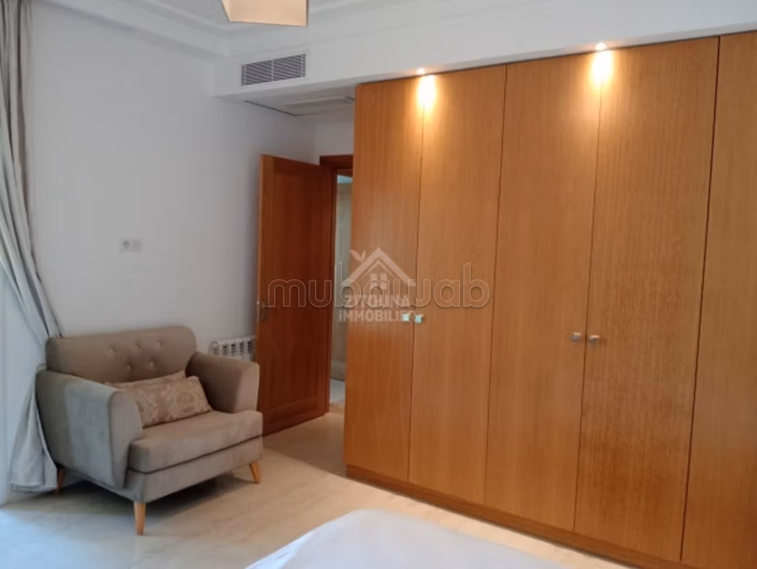 A louer un appartement meublé à La Marsa Ennassim