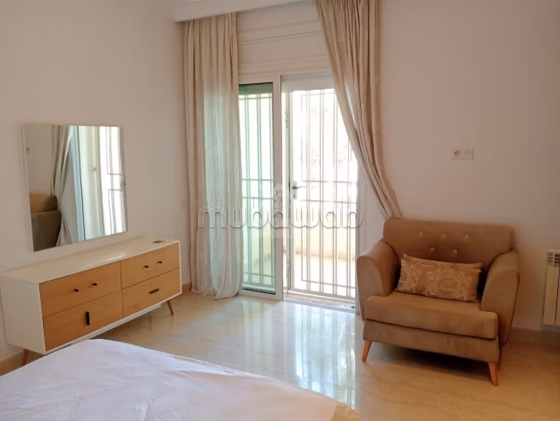 A louer un appartement meublé à La Marsa Ennassim