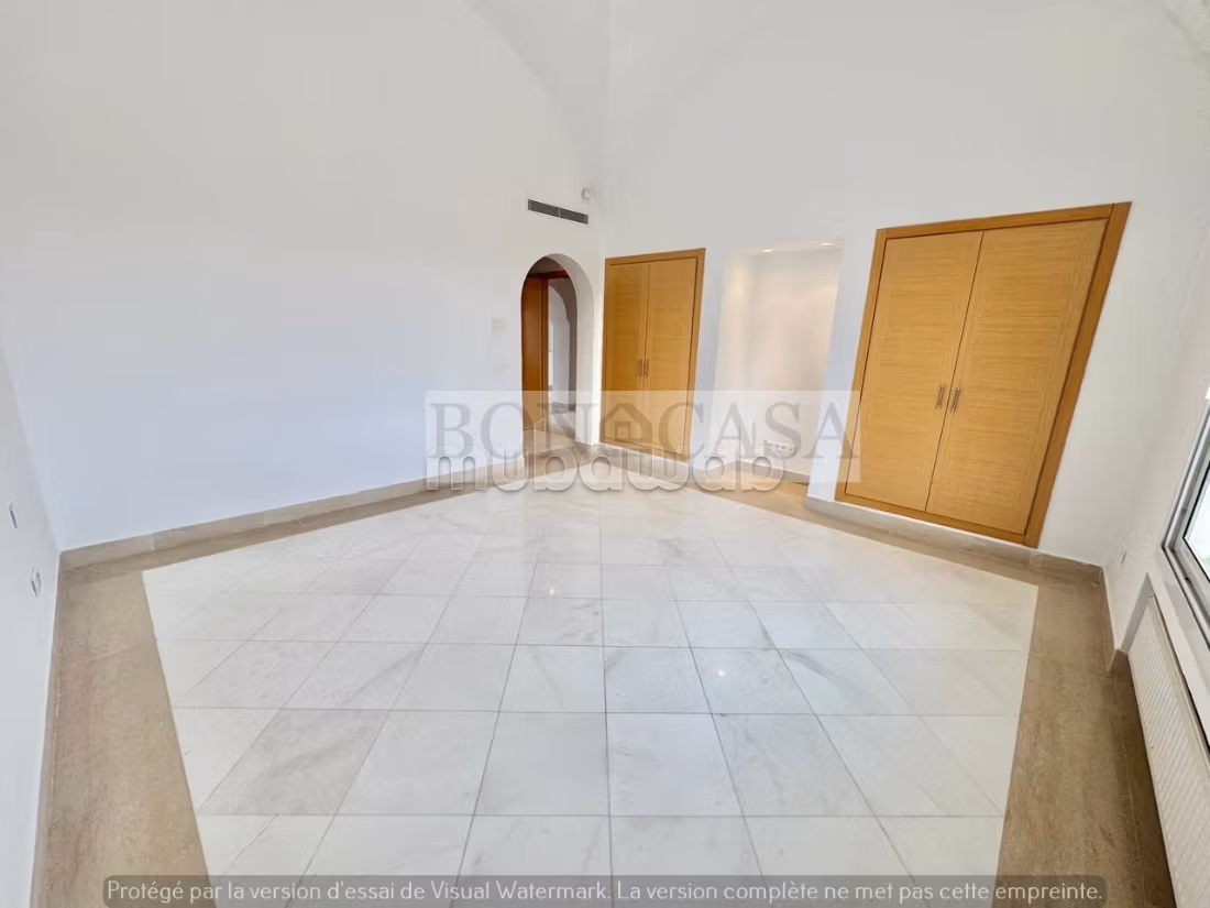 Villa S3 avec piscine&vue mer à louer à Gammarth