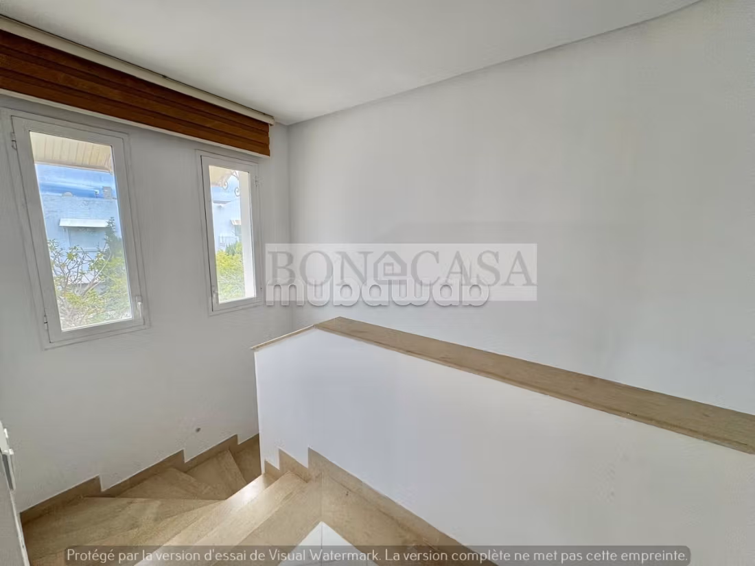 Villa S3 avec piscine&vue mer à louer à Gammarth