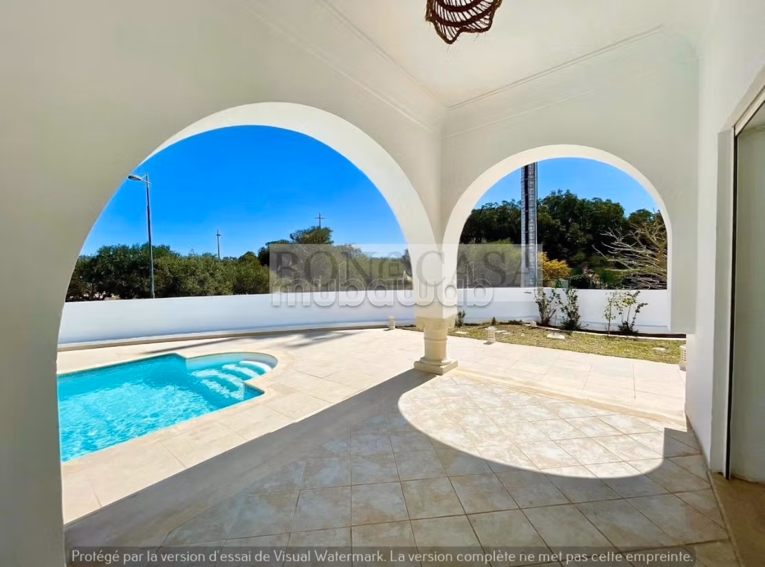 Villa S3 avec piscine&vue mer à louer à Gammarth