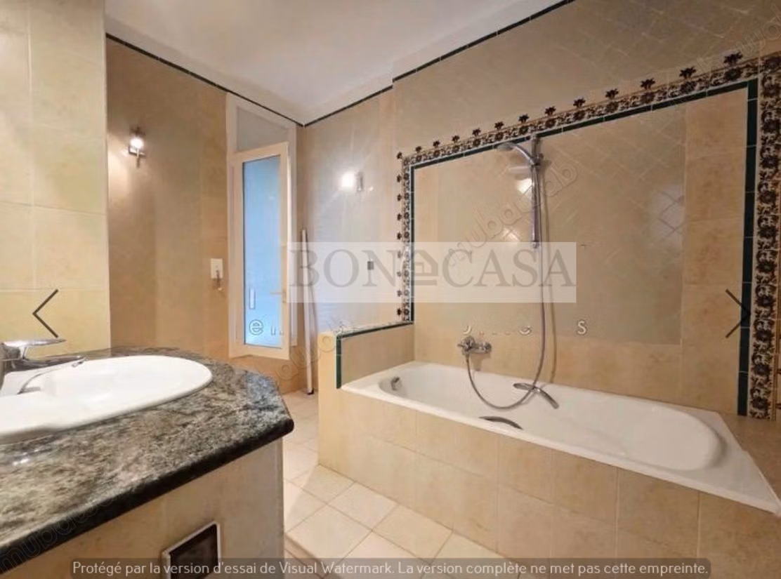 Villa S3 vue mer à louer à Carthage