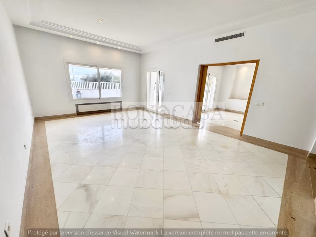 Villa S3 avec piscine&vue mer à louer à Gammarth