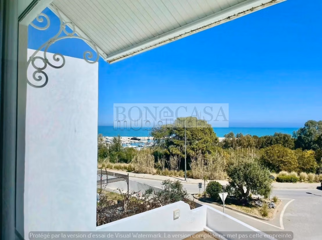 Villa S3 avec piscine&vue mer à louer à Gammarth