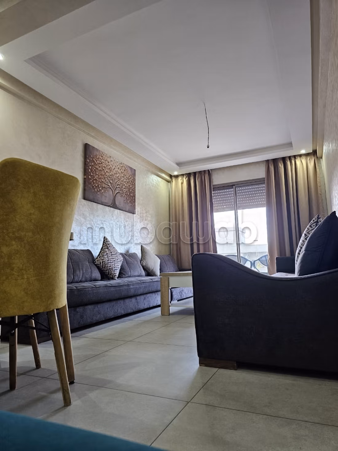 Appartement de vacances à louer à Bab Enzh. 2 chambres. Porte blindée et vue sur mer