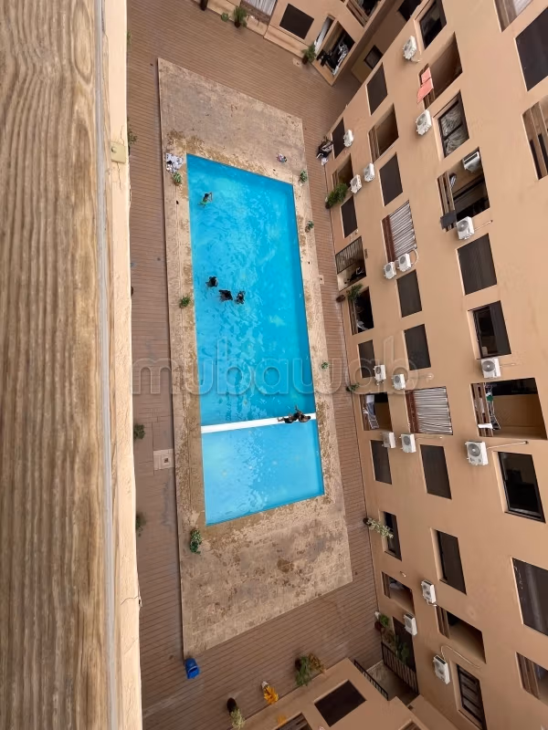 Kopen: appartementen in Guéliz. Totale oppervlakte 59 m². Airconditioning en zwembad
