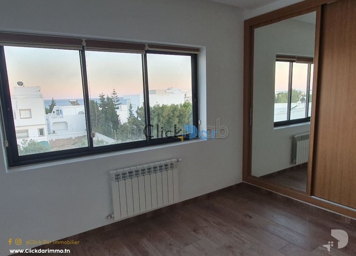 Location annuelle S2 vue mer Hammamet