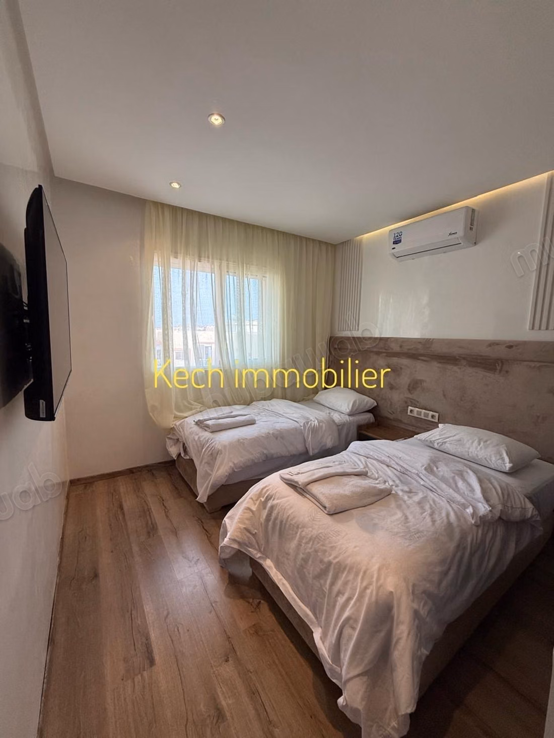 Joli appartement 2 chambres meublé avec piscine