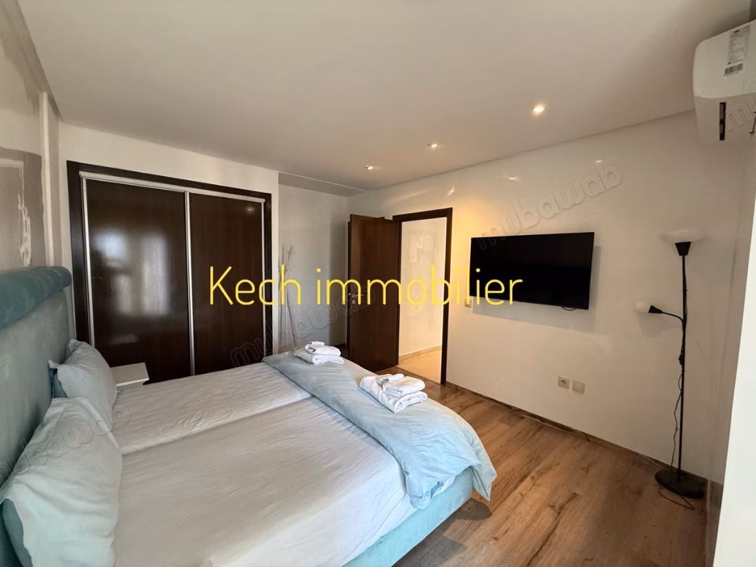 Joli appartement 2 chambres meublé avec piscine