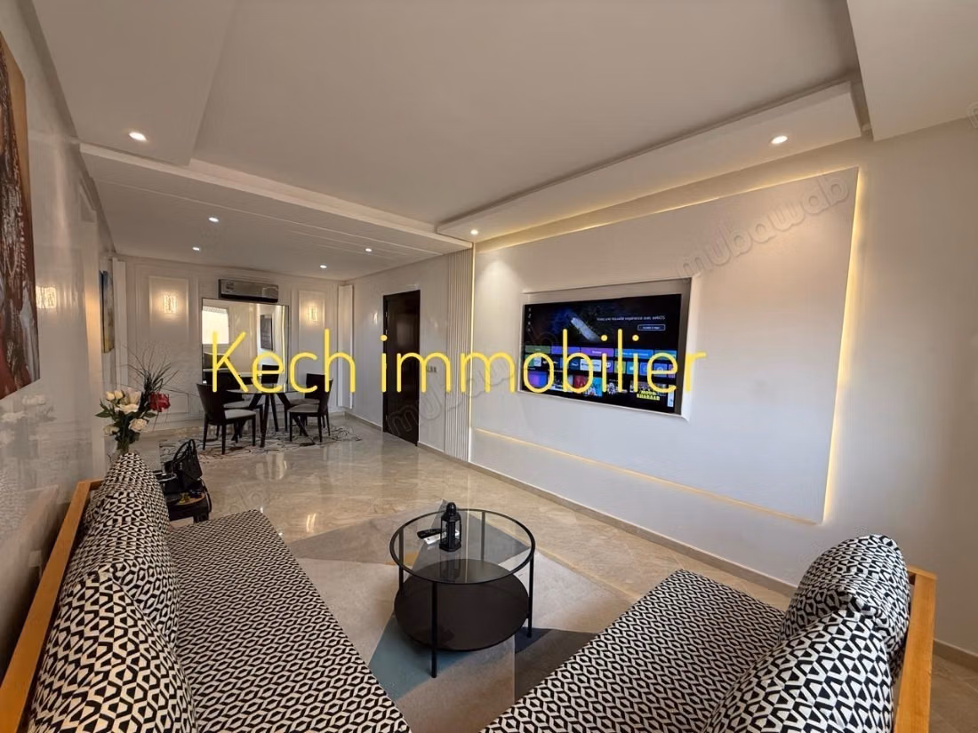 Joli appartement 2 chambres meublé avec piscine