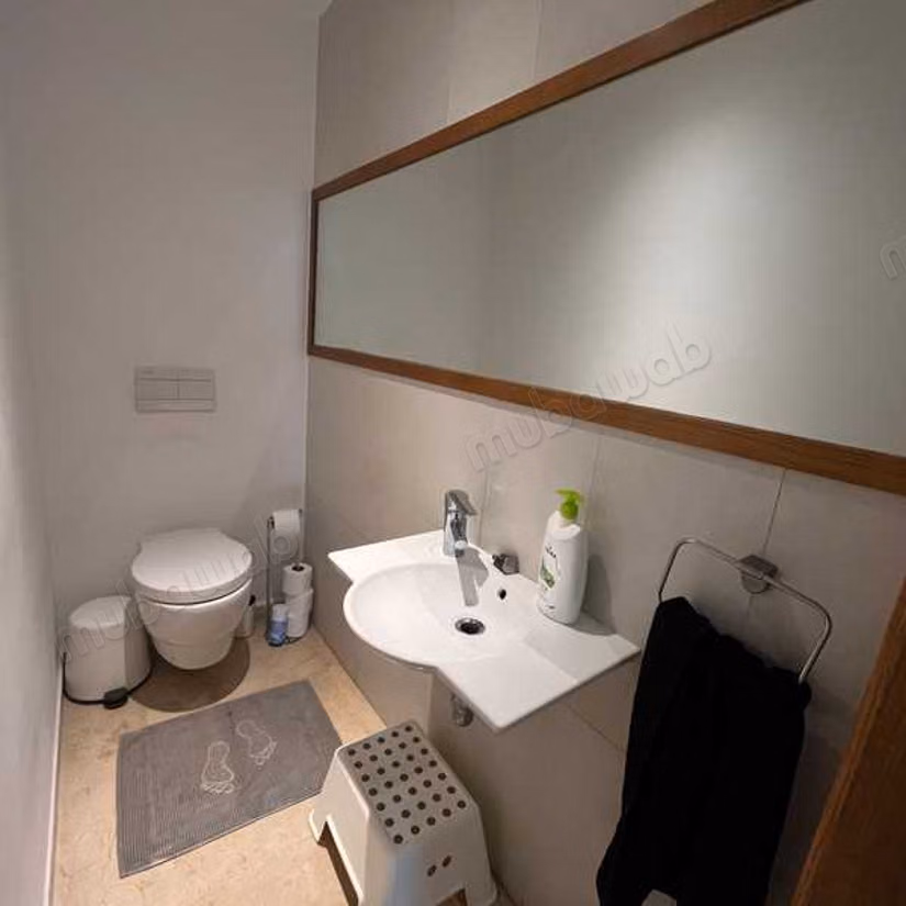 Sell apartment in Casablanca Finance City. 3 beautiful rooms. Private garden, Cellar