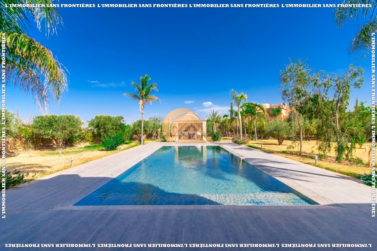 Villa semi meublée à louer à Route d’Ouarzazate Km 14,4 000 m²,
Marrakech