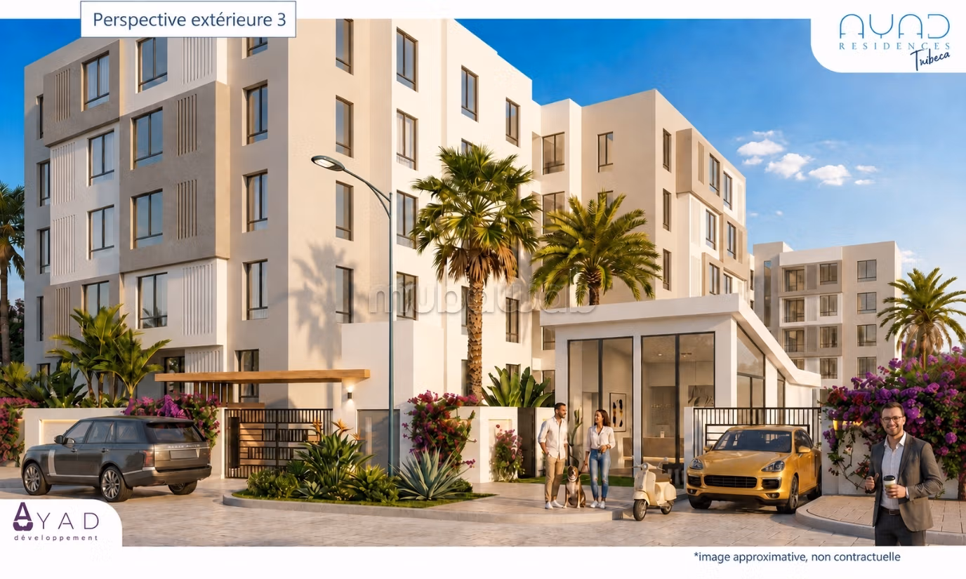 Appartement 2 chambres salon 2 salles de bain — 2