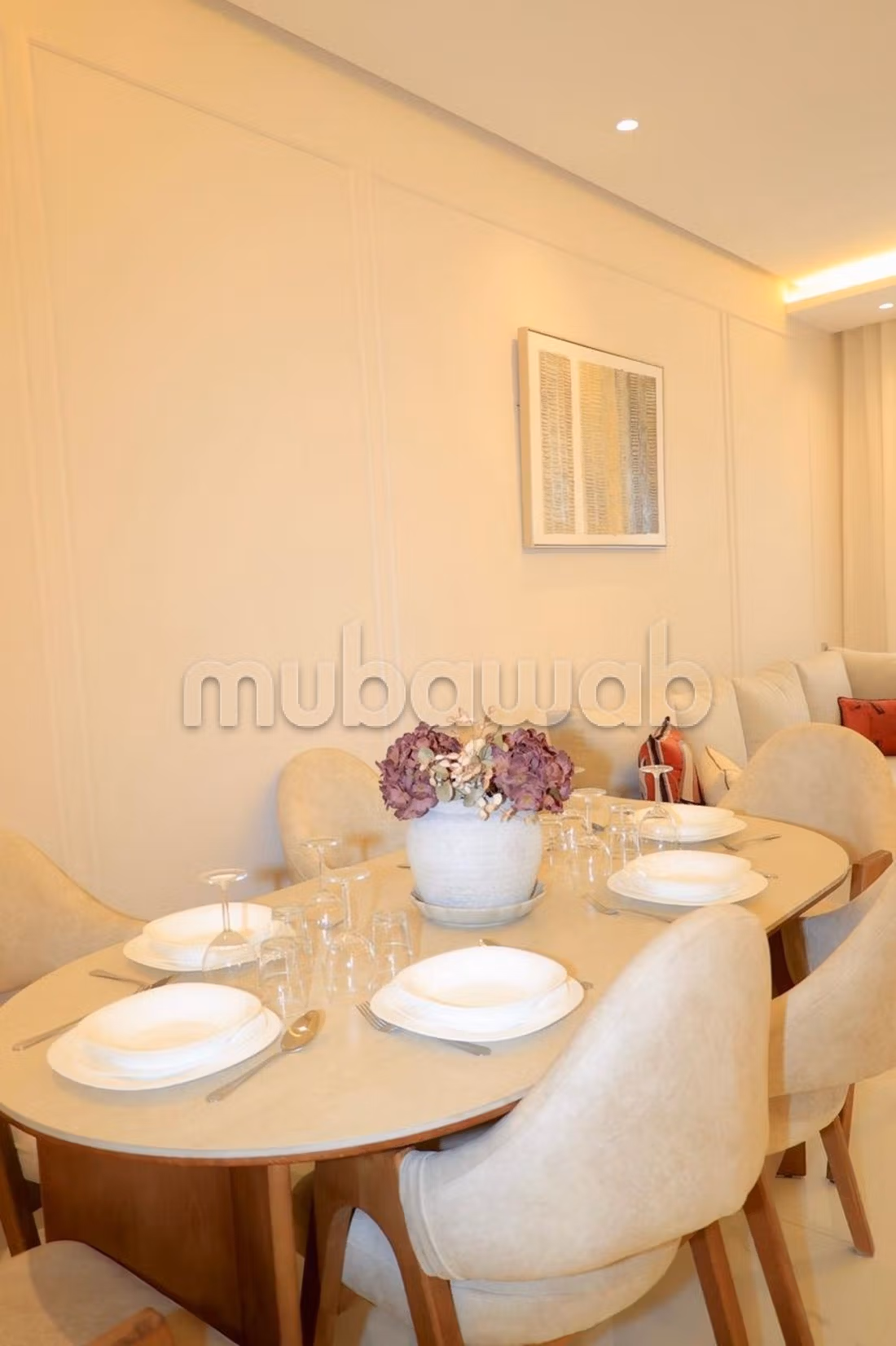 Rent this apartment in Centre. 4 large rooms. Fully furnished