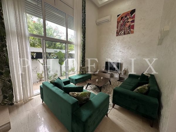 Duplex S3 meublé avec terrasse à La Marsa