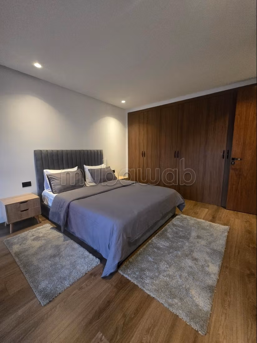 CASA FINANCE CITY à louer appartement meublé avec terrasse