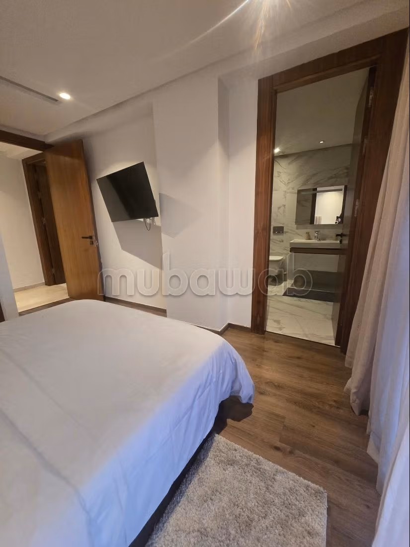 CASA FINANCE CITY à louer appartement meublé avec terrasse