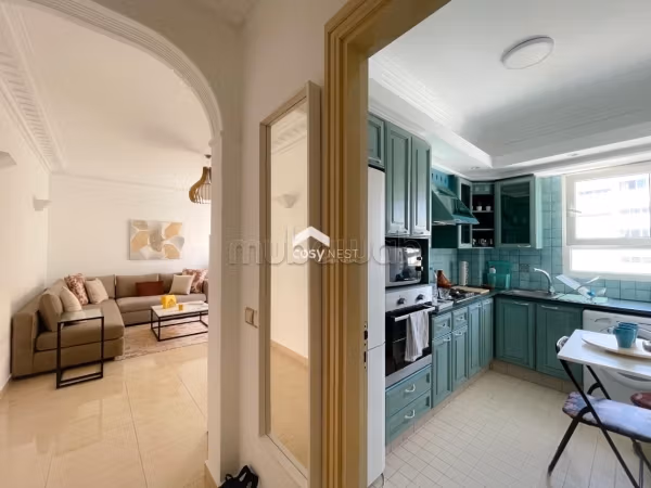Très bel appartement en location à Gauthier. 3 grandes pièces. Meublé