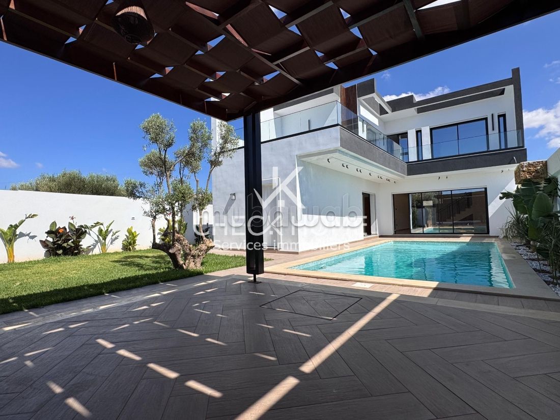 Villa à vendre menchar hammamet