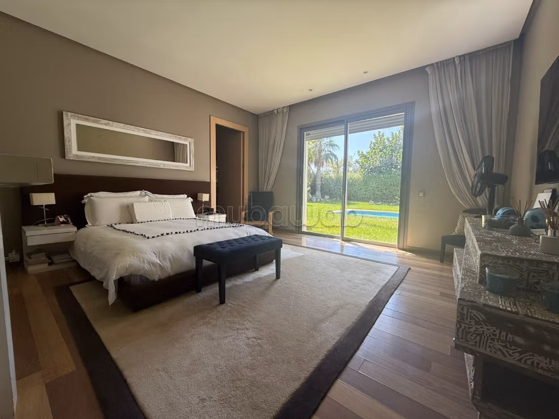 Bouskoura/Casadiaa Villa vide plain pied 400m² Piscine