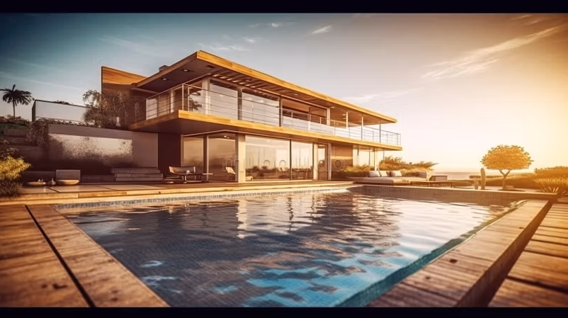 Kopen: villa's en luxe woningen. 6 Ruimtes. Verwarming en dubbel glas