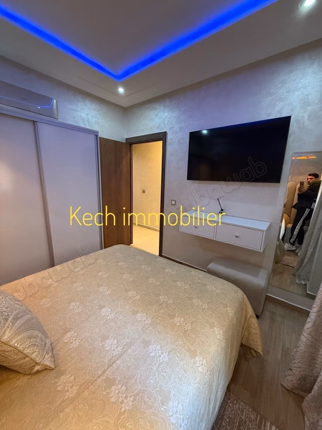 Joli appartement 3 chambres meublé avec piscine