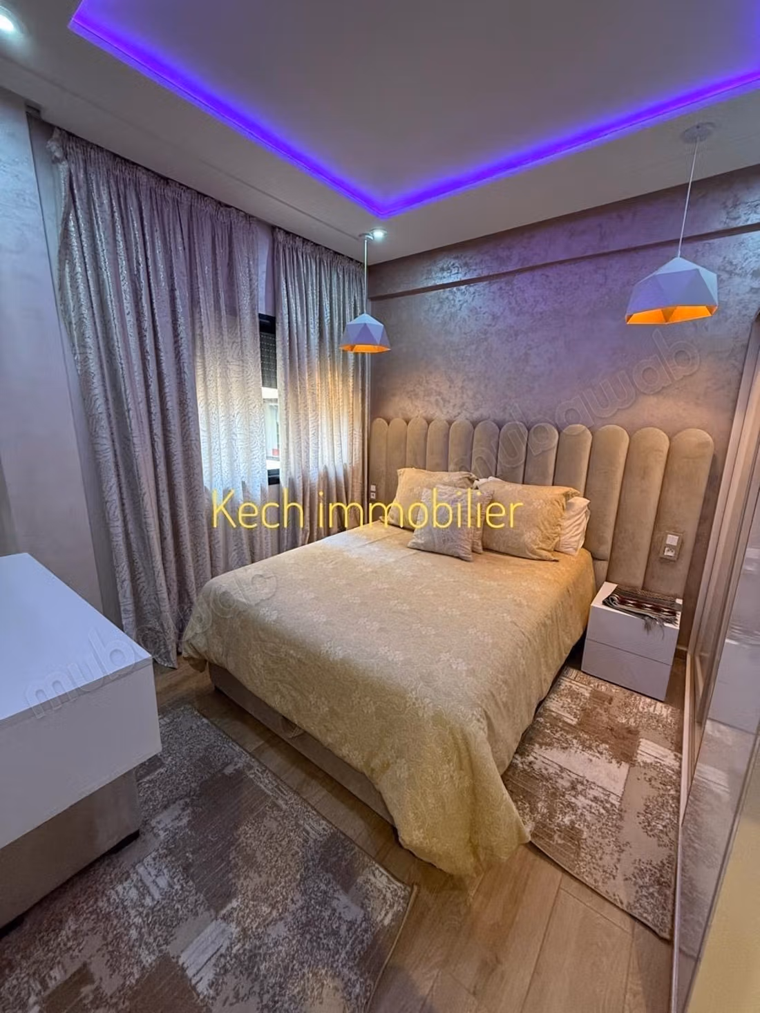 Joli appartement 3 chambres meublé avec piscine