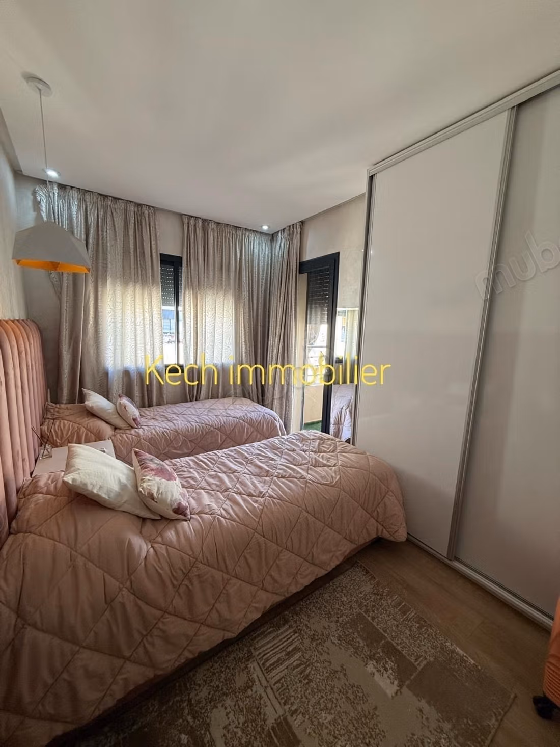 Joli appartement 3 chambres meublé avec piscine