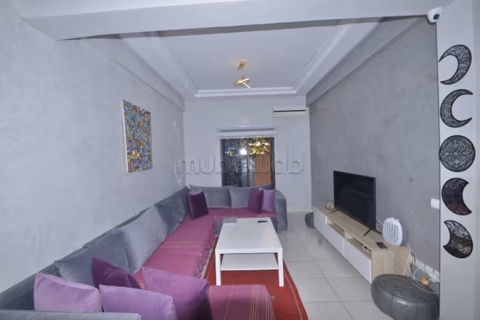 Find an apartment for rent in Route de Safi. 3 comfortable rooms. Air conditioning