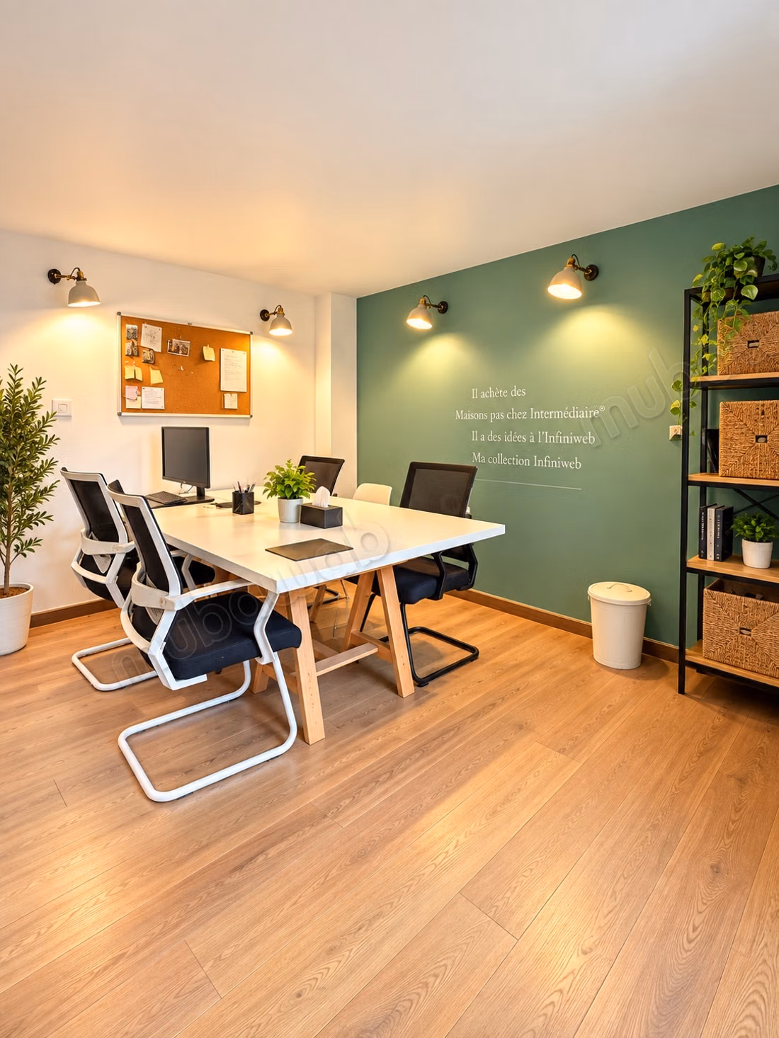 Ufficio in affitto a Bourgogne Ouest. Superficie 79 m². Posto auto e terrazzo