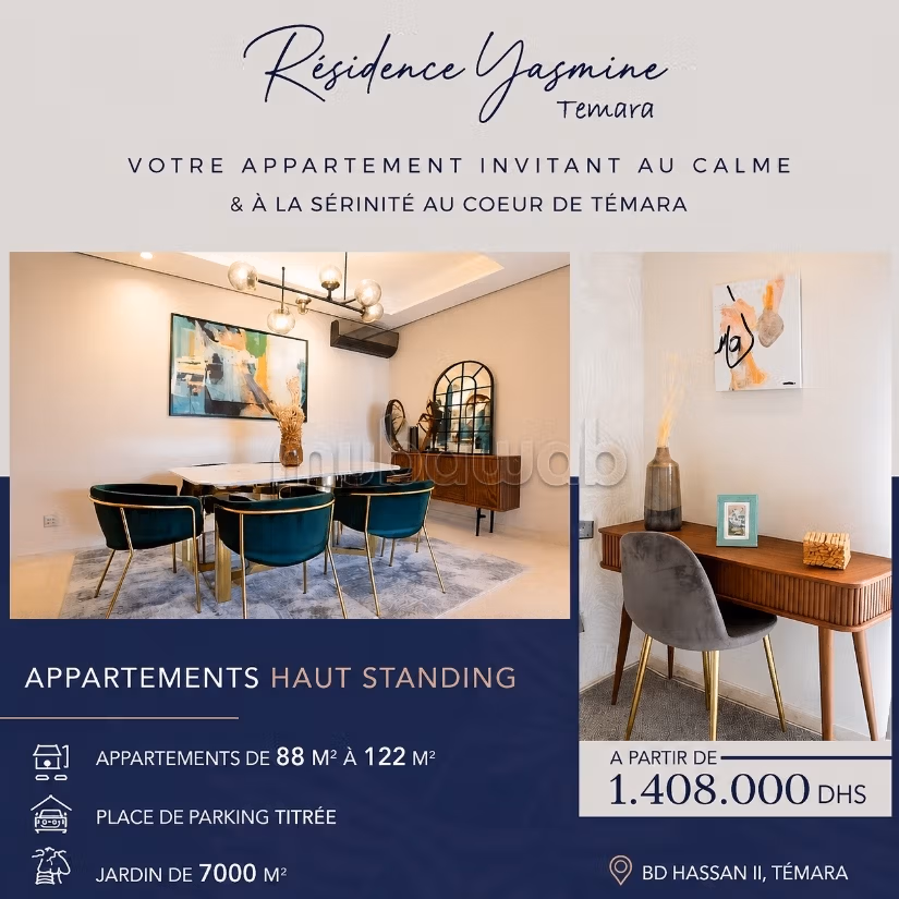 Appartement en vente en Centre Ville. 2 belles chambres. Parking et jardin — 2