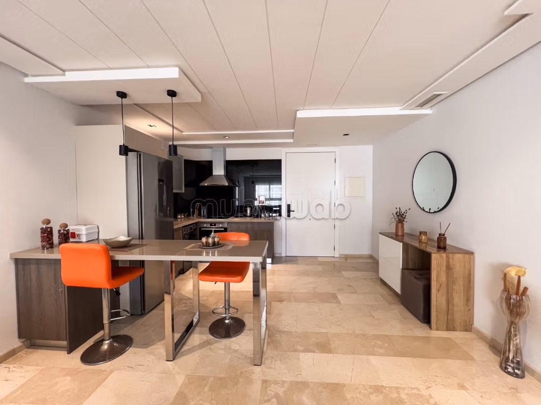 Studio meublé, Location long durée, de la plage — 6