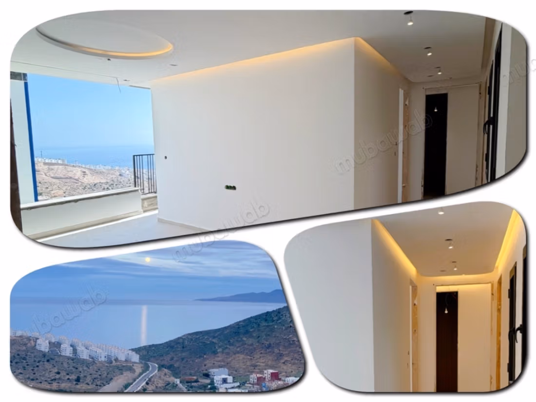 Appartement en construction 80%. Vue sur la mer BOUJIBAR