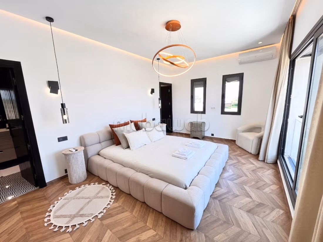 Villa moderne avec piscine chauffée et hamam à Amelkis